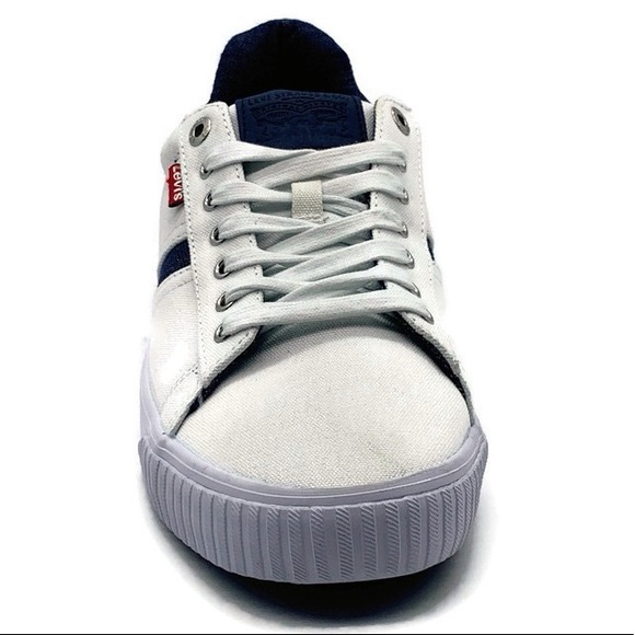 MAXSOLD Levi’s Low Top Lace Up Mens Sneakers - Picture 3 of 9